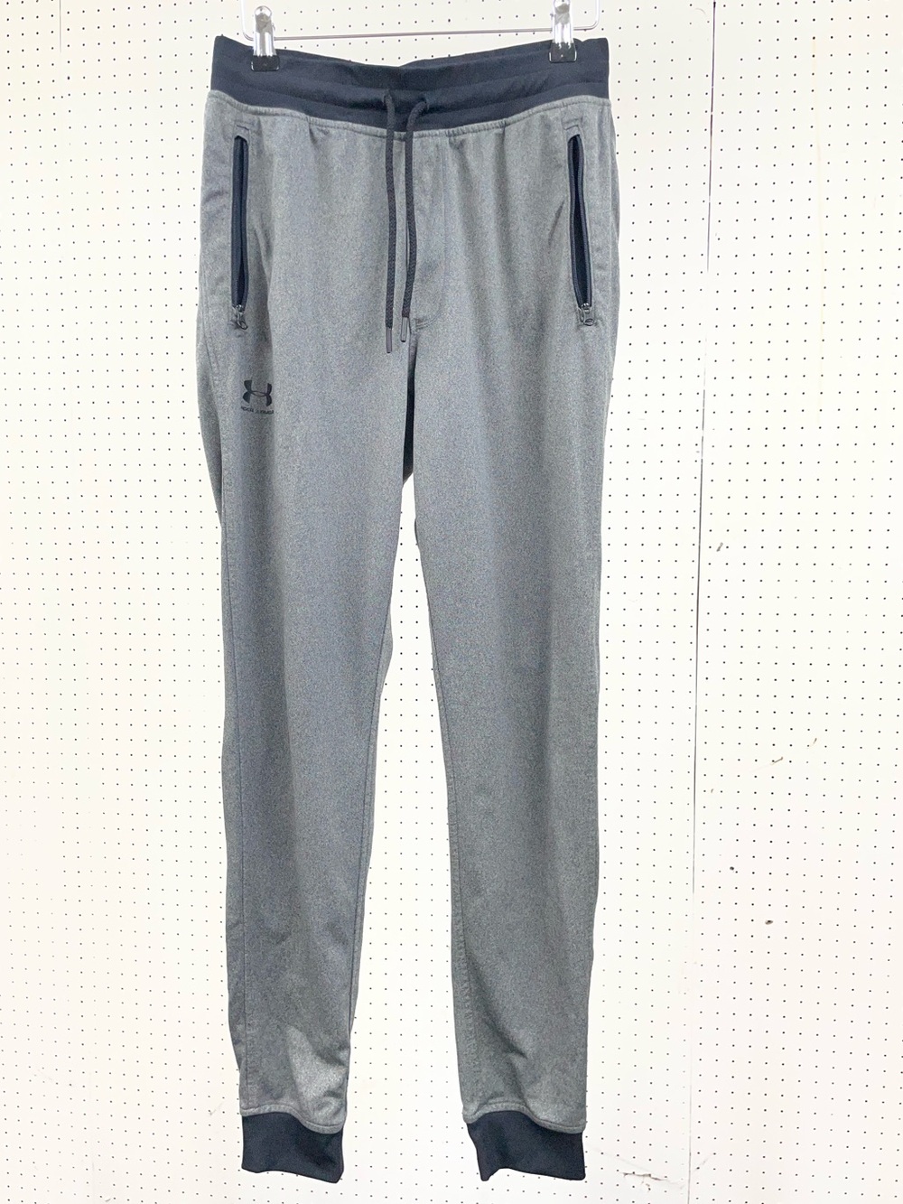 Under Armour Cold Gear Men's Medium Sportstyle Jogger Pants Gray Heather Color
